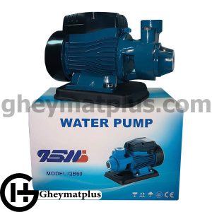 پمپ آب نیم اسب محیطی پایه دار QB60
